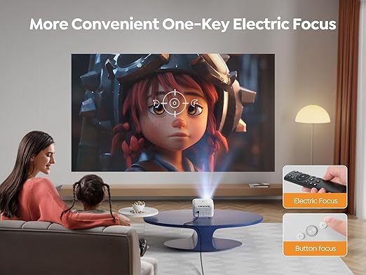 Yaber E1 Mini 5G WiFi Bluetooth 5.2 Projector - Your Ultimate Viewing Companion