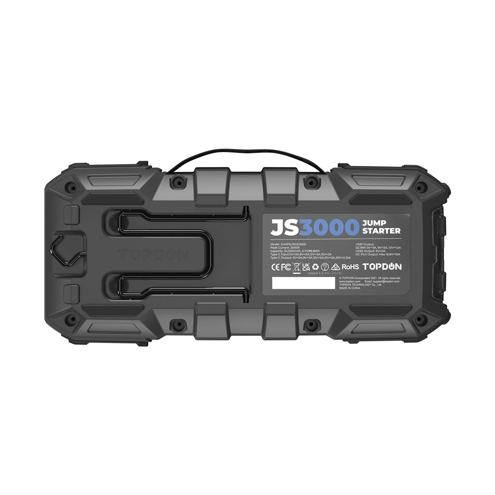 TOPDON JumpSurge3000 - The Ultimate Vehicle Jump Starter and Power Bank