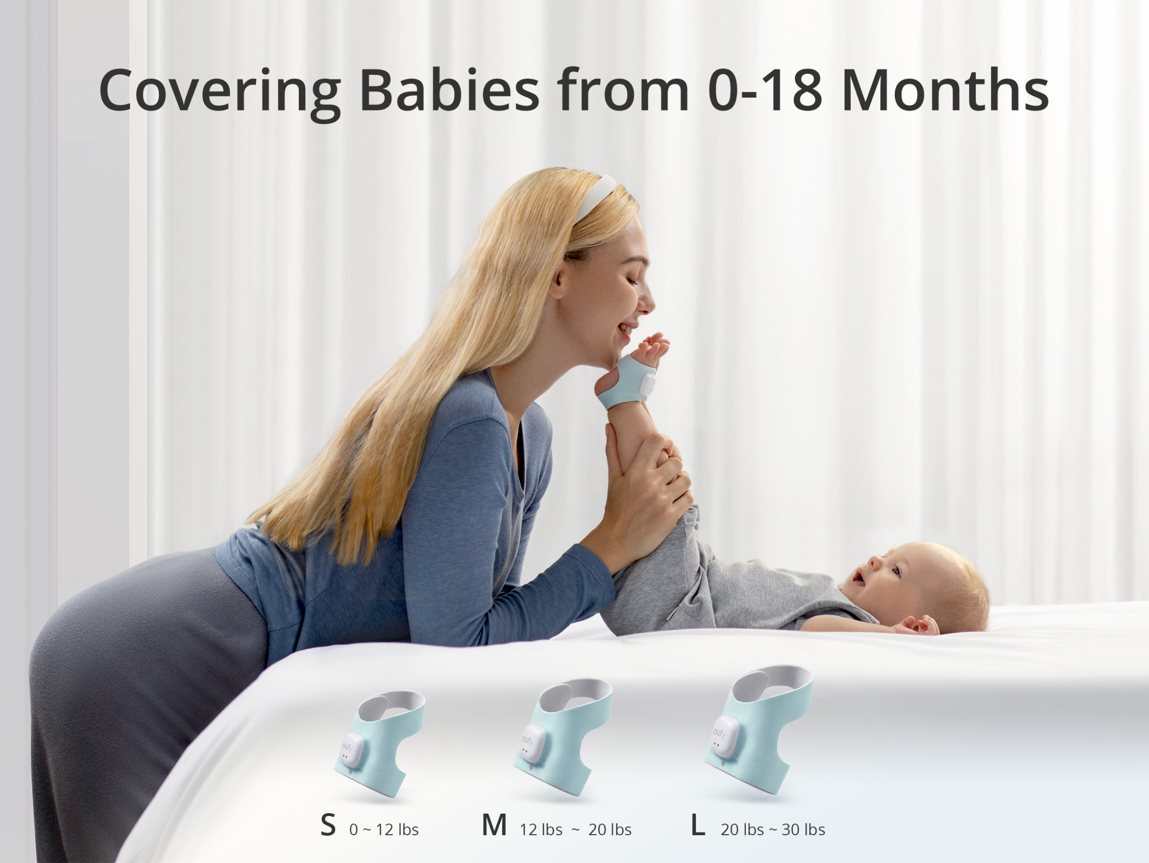 Eufy Baby Smart Sock - Your Baby's Sleep and Health Monitor