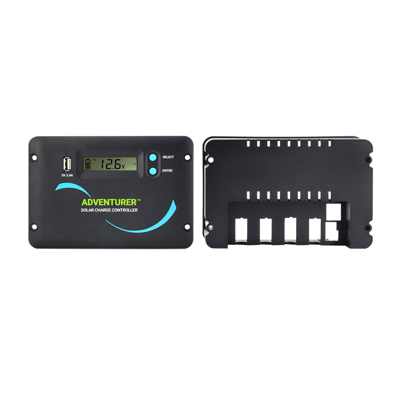 Renogy Adventurer-Li 30A Negative-Ground PWM Flush Mount Charge Controller - Your Reliable Solar Power Companion