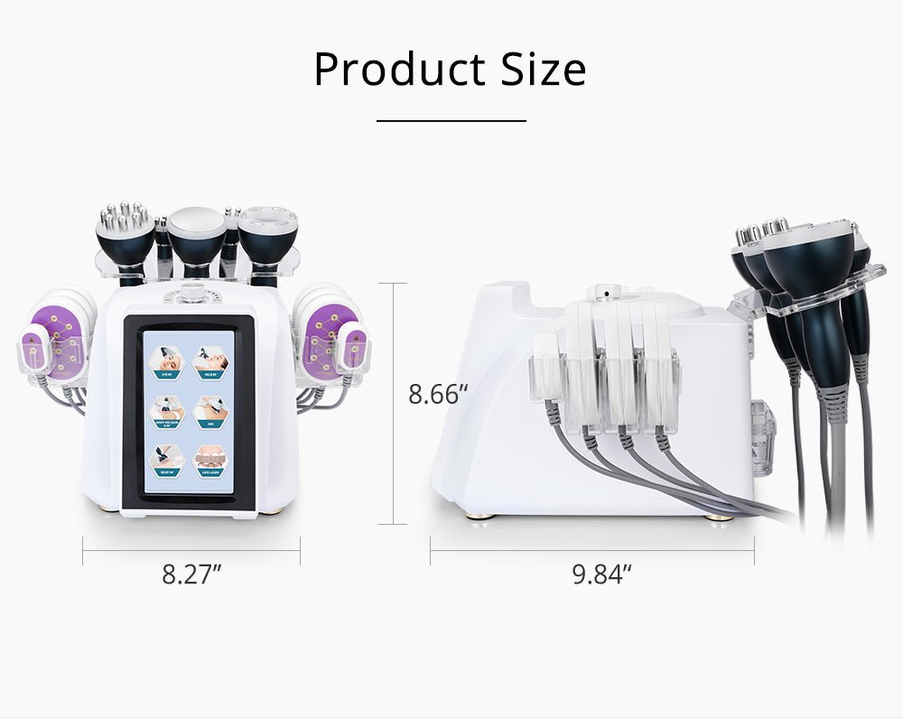 Shape Tactics Ultrasonic Cavitation RF 5MW Lipo Laser Slimming Device - Transform Your Body Now