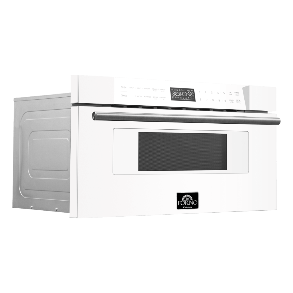 FORNO Capoliveri Espresso 30-Inch 1000W Microwave Drawer - 