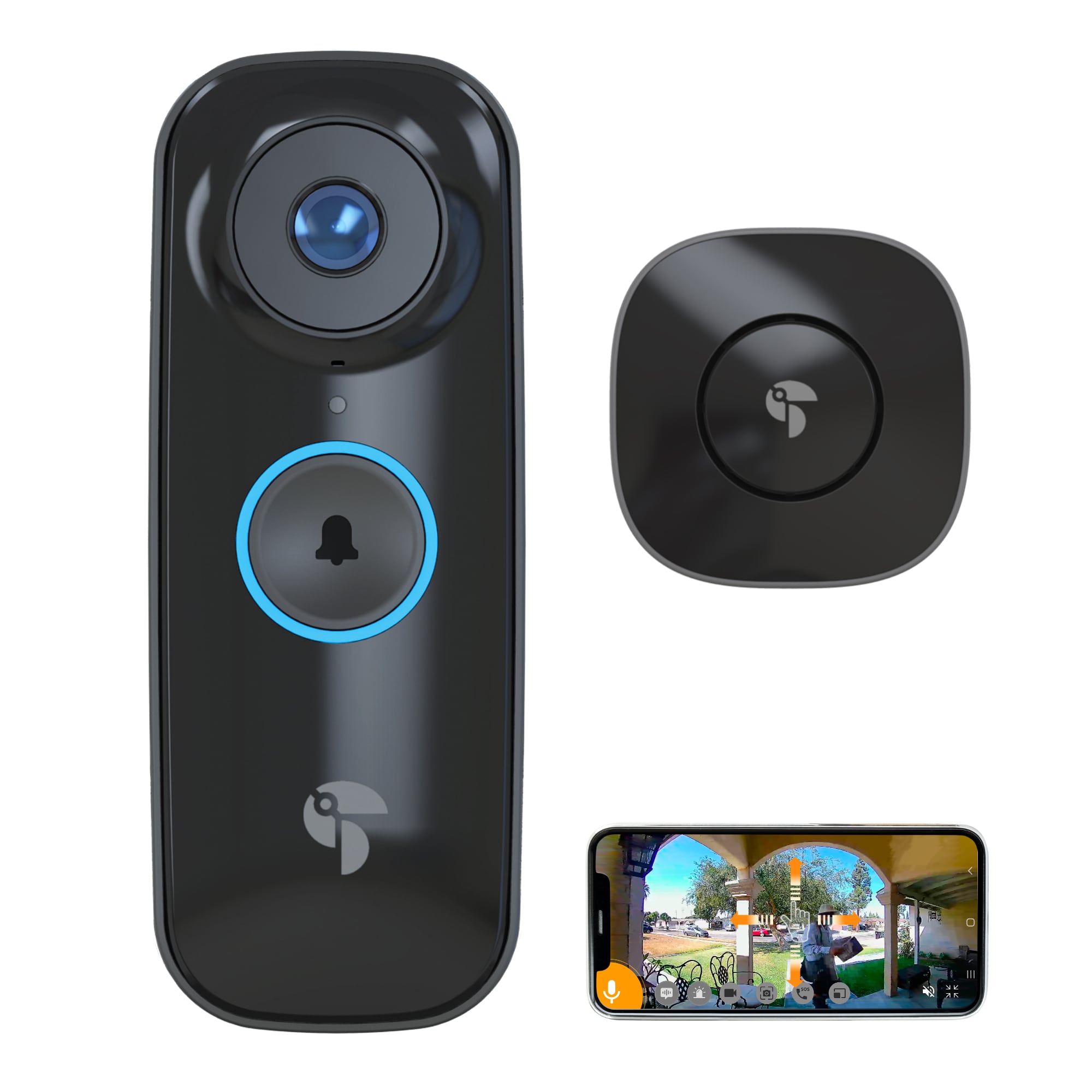 Toucan Pro Wireless Video Doorbell Camera - Ultimate Home Protection