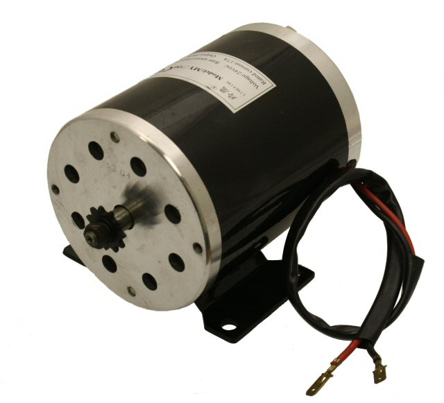 Powerful Universal 24V 500W Electric Motor with Bracket for Vehicle Upgrade