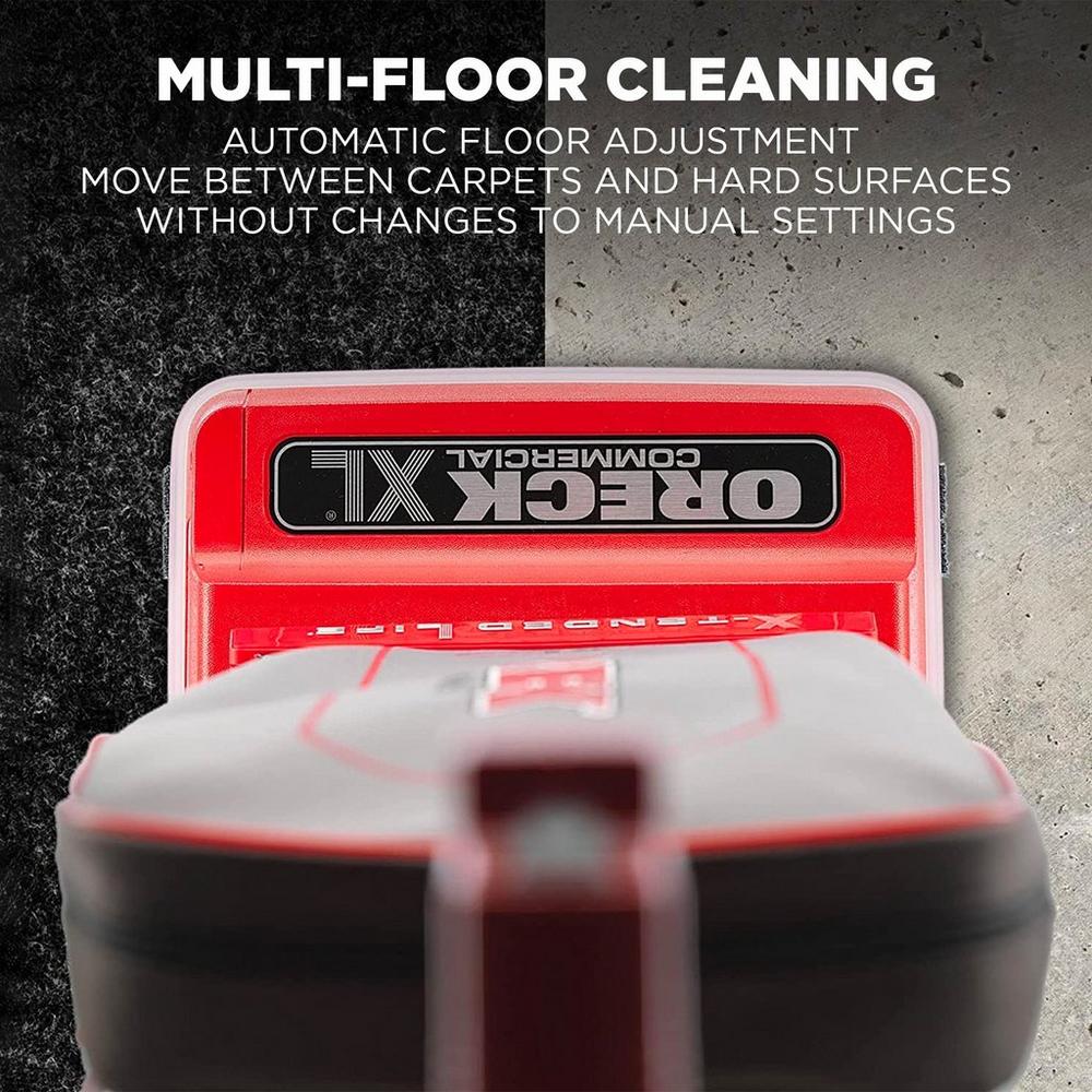Oreck 9lb Red Basecord Commercial Upright Vacuum - The Ultimate Cleaning Companion