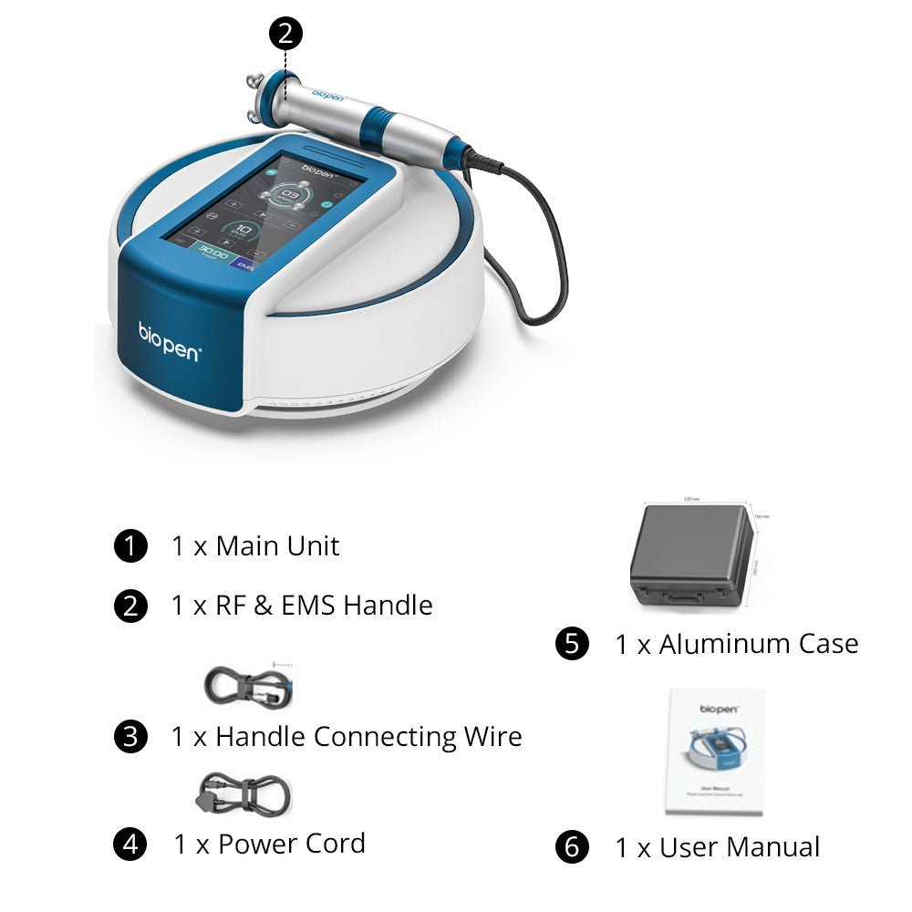 RF EMS Microcurrent Blue Light Therapy Skincare Powerhouse