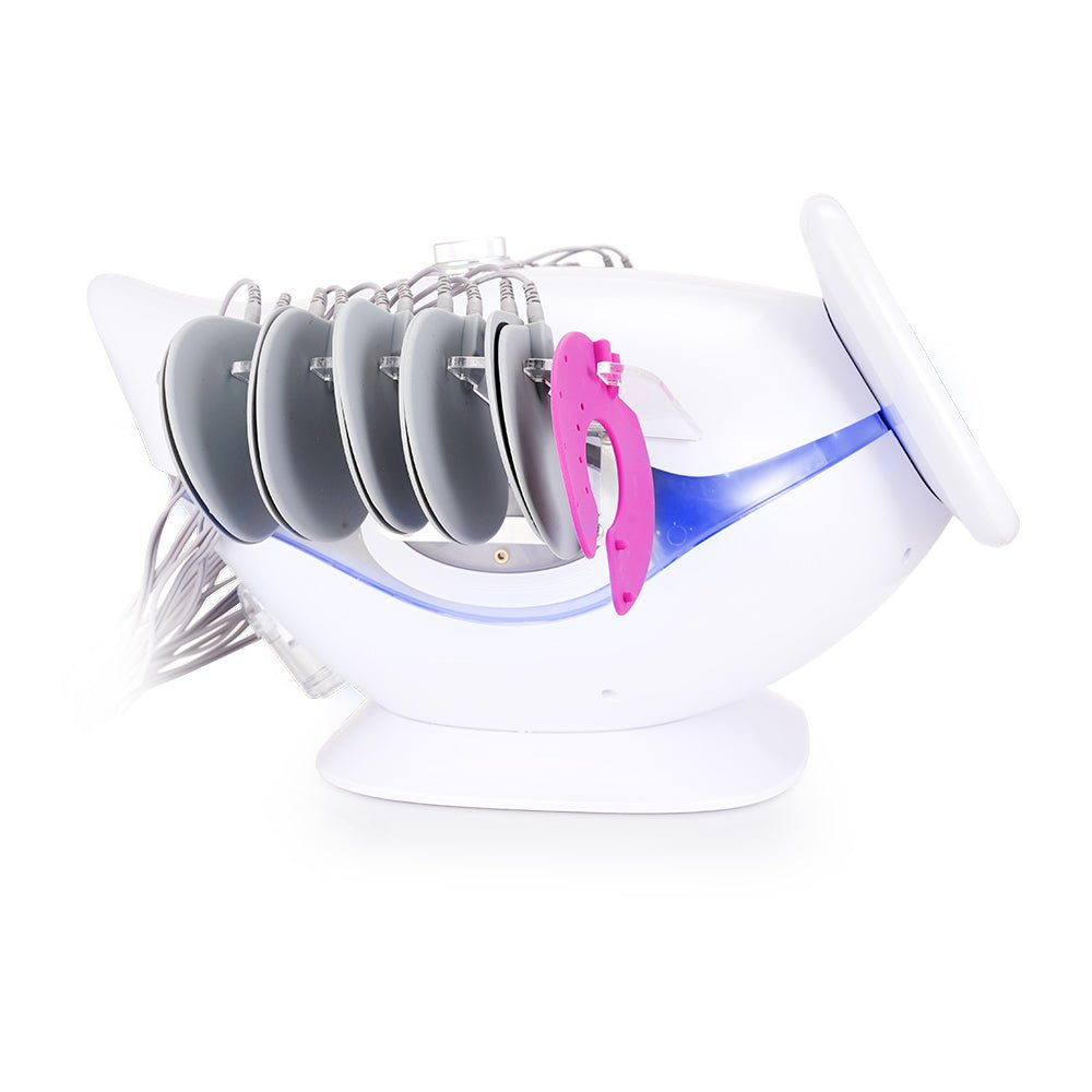 Shape Tactics All-in-One Body Enhancement Machine: EMS for Slimming & Breast, Vacuum Cupping for Detox