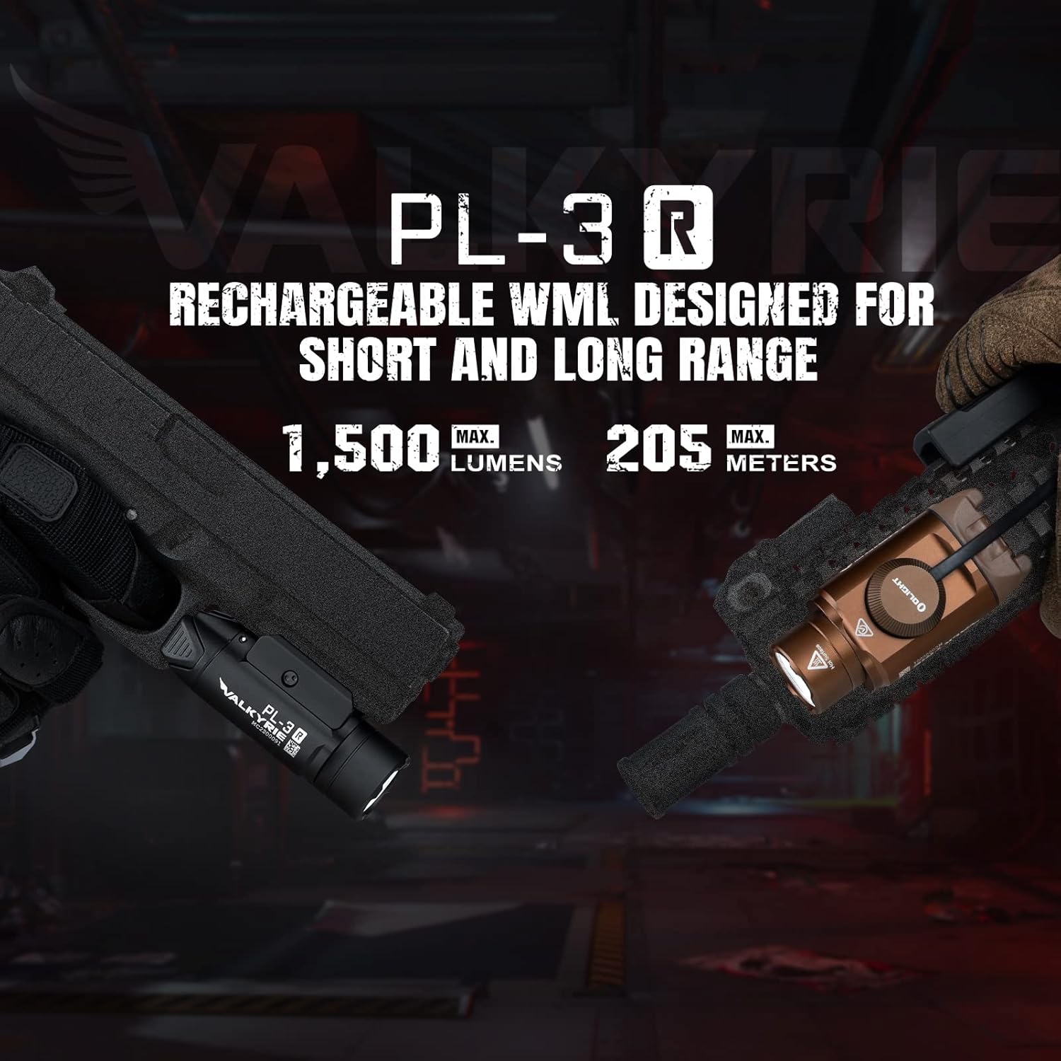 Olight PL-3R Valkyrie - Your Ultimate Firearm Light