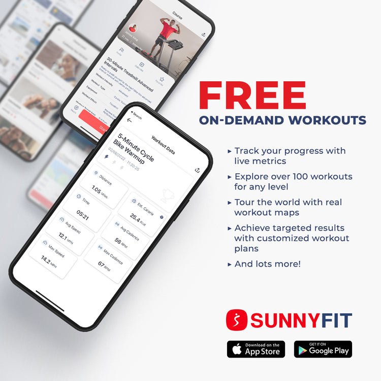 Sunny Health & Fitness Smart Recumbent Bike - Your Home Gym Essential