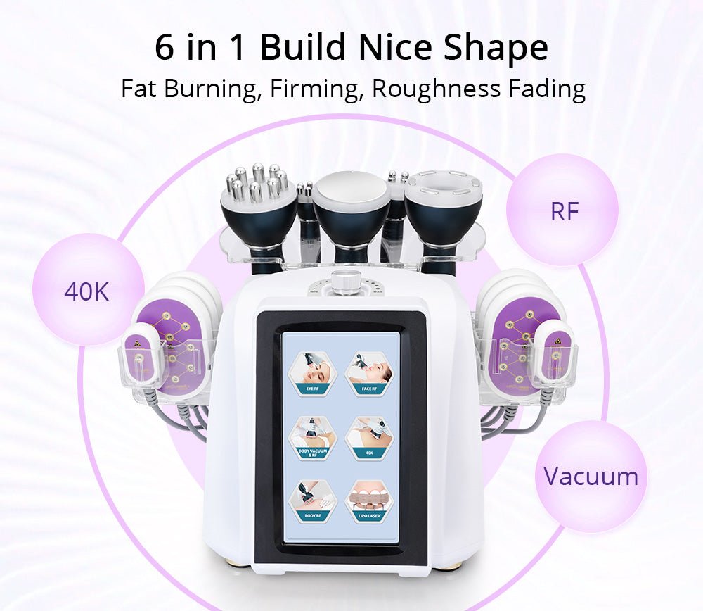 Shape Tactics Ultrasonic Cavitation RF 5MW Lipo Laser Slimming Device - Transform Your Body Now