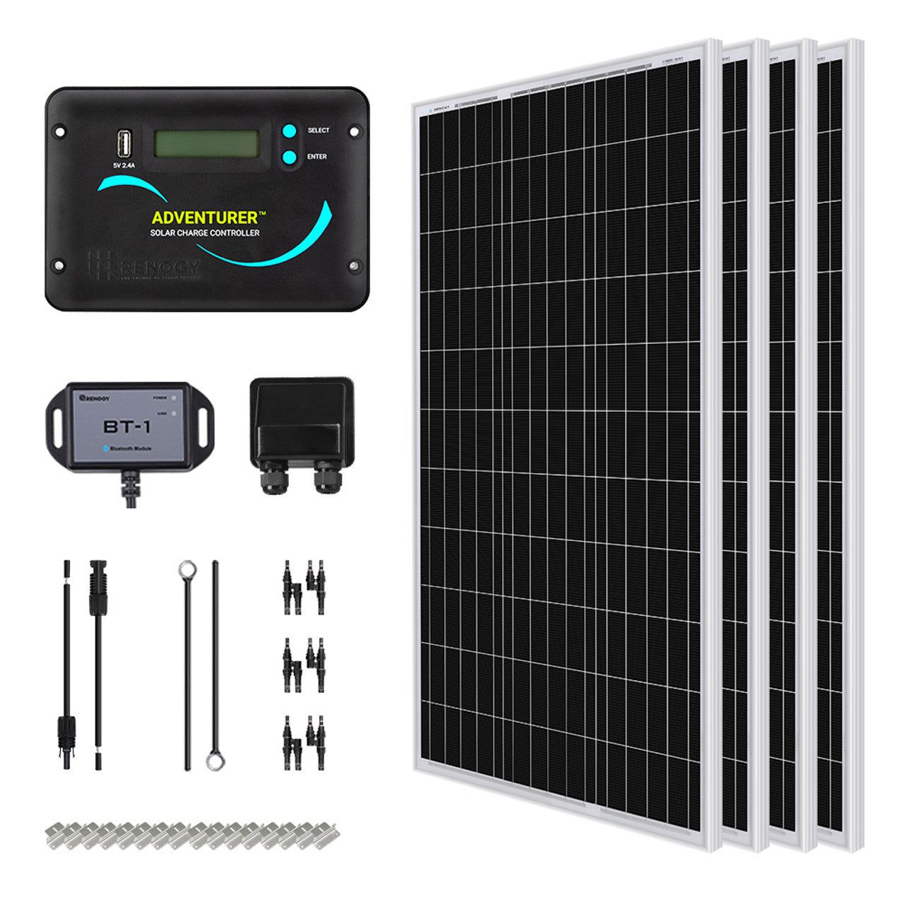 Renogy 400W 12V Solar Power Kit for RV - Empower Your RV Adventures!