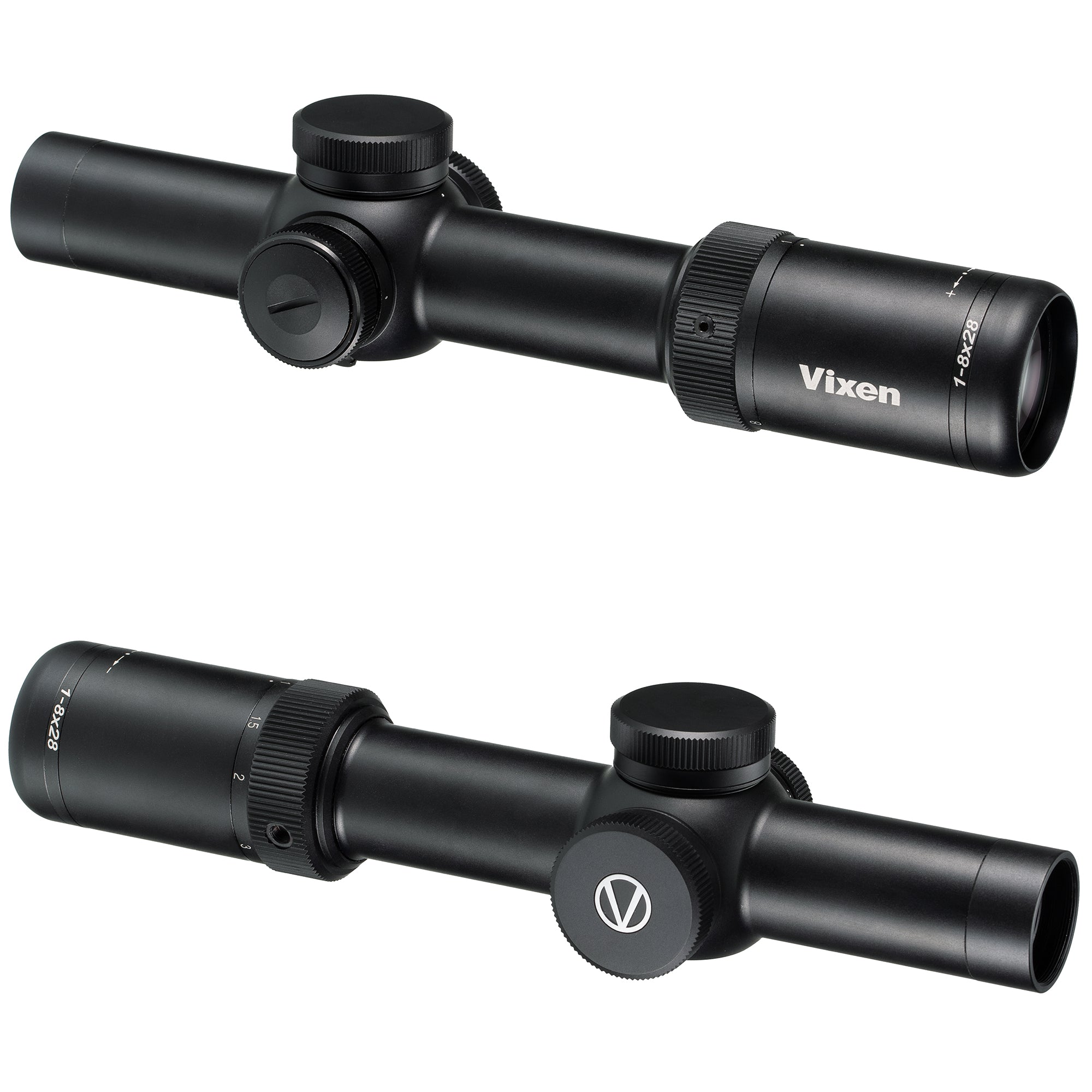 Vixen 1-8x28 Riflescope - High-Performance 28MM Tube