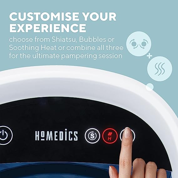 Indulge Your Feet with HoMedics Shiatsu Bliss Foot Spa