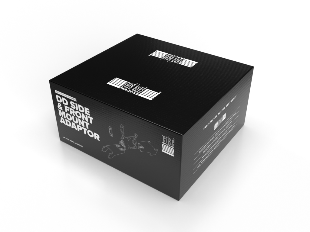 Next Level Racing NLR-E009 Elite DD Side & Front Mount Adapter - Upgrade Your Sim Racing Setup