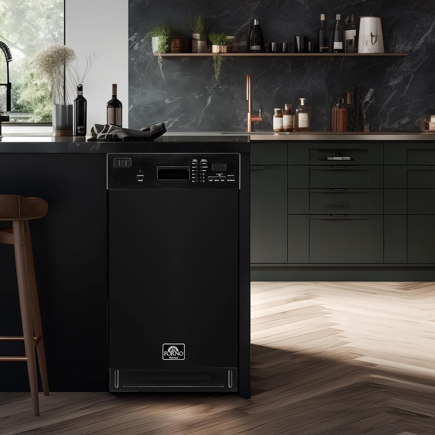 FORNO 18'' Compact Powerhouse Dishwasher