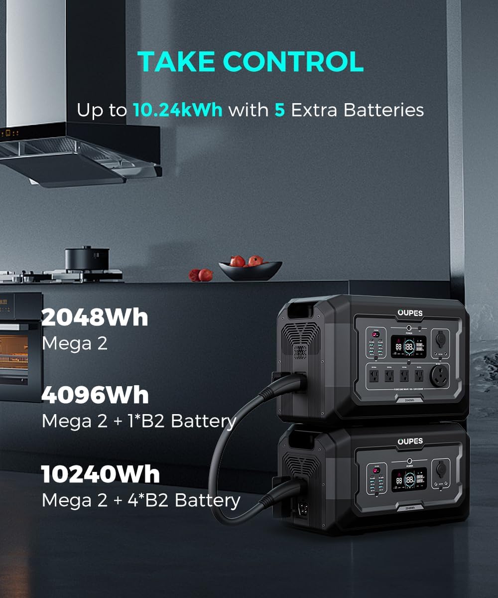 OUPES B2 Extra Battery: Your Mega 2 & Mega 3's Powerhouse