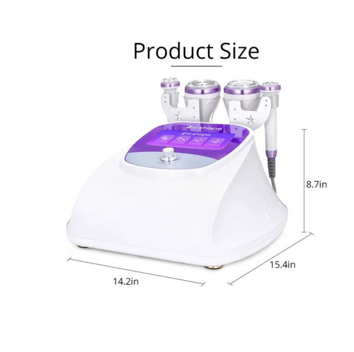 Shape Tactics 4-in-1 Ultrasonic Cavitation EMS Machine - S-Shape for Ultimate Body & Facial Rejuvenation