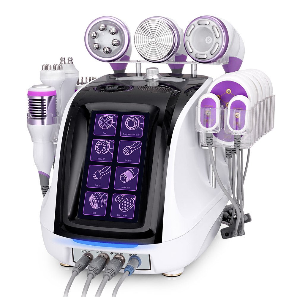 Shape Tactics 40k Cavitation RF Microcurrent Hot Cold Hammer Body Rejuvenation Machine