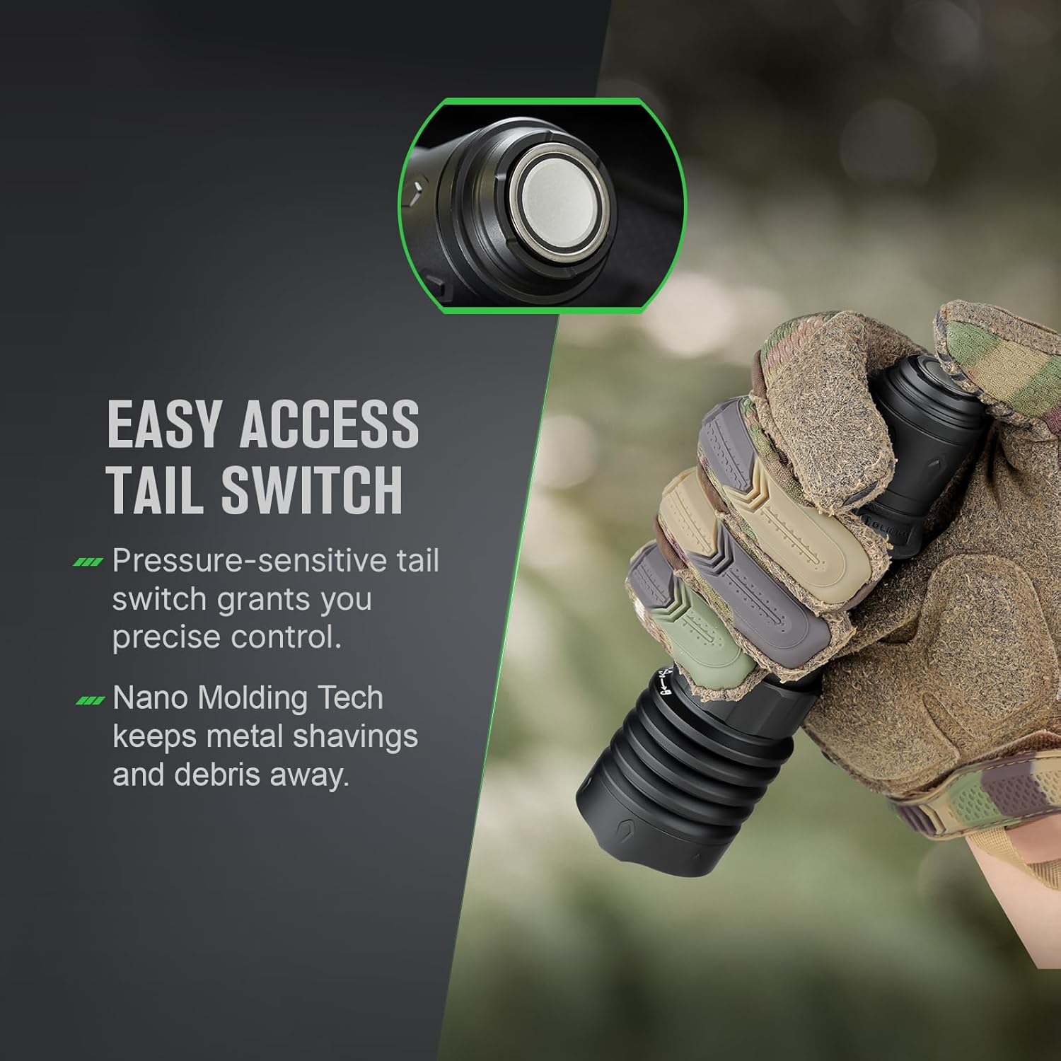 Olight Warrior X4 Tactical Flashlight - Matte Black