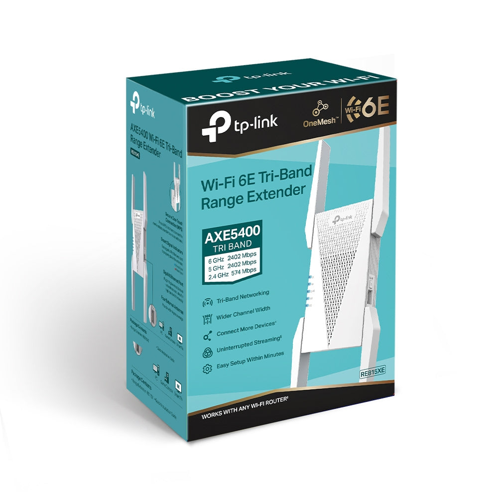 TP-Link AXE5400 Wi-Fi 6E Booster - Supercharge Your Home Wi-Fi