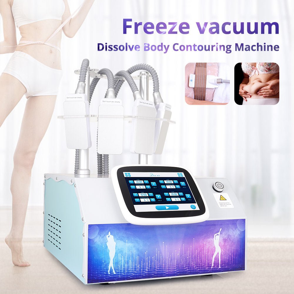 Advanced 4-Pad Cryolipolysis Fat Freezing Beauty Machine