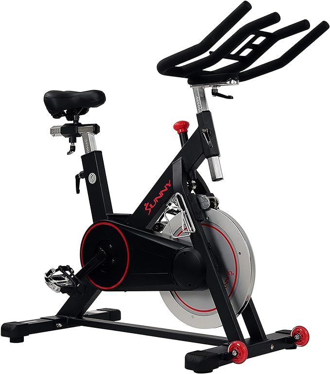 Sunny Health & Fitness Smart Indoor Cycling Powerhouse with Exclusive SunnyFit App