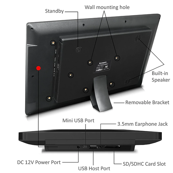 Sungale 14 - inch Cloud - Connected Smart Frame