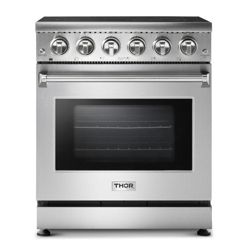 Thor Kitchen 30-Inch Pro Electric Range: 5 Elements, True Convection