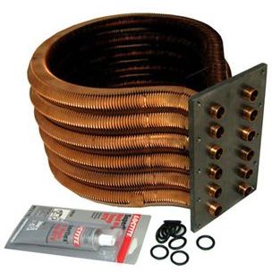 Enhanced Performance Tube Sheet Coil Assembly Kit for Pentair & Sta-Rite Heaters