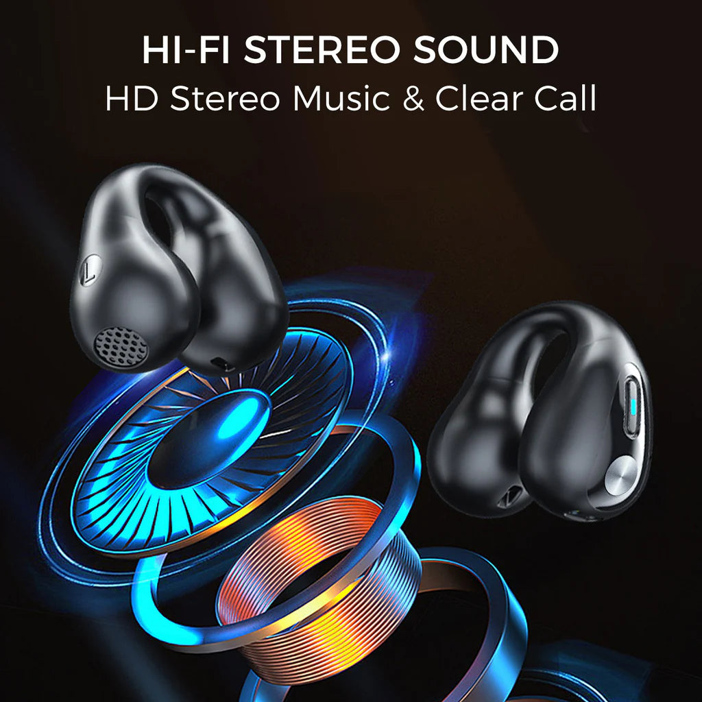 Sungale Wireless Ear Clip Bone Conduction Earbuds - Your Active Lifestyle Sound Solution
