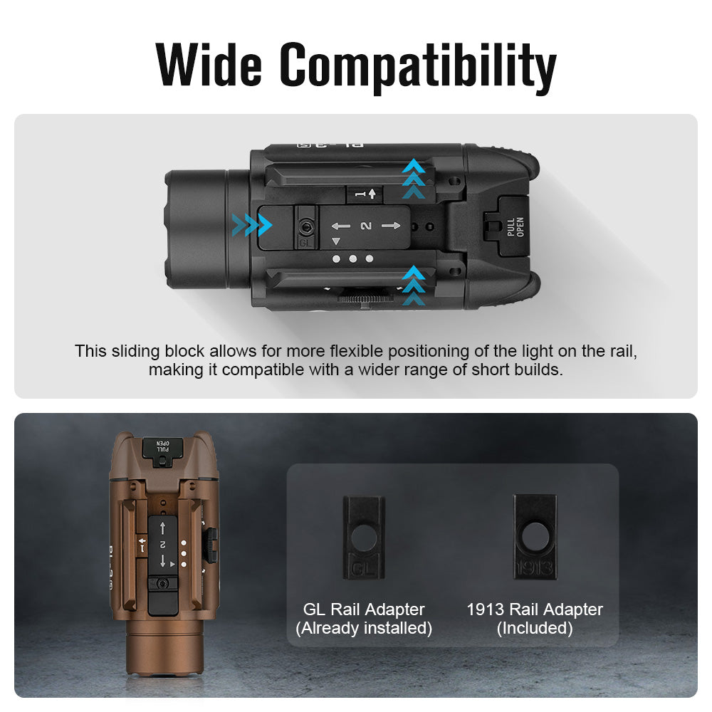 Olight PL-3S Valkyrie - The Ultimate Weapon Light