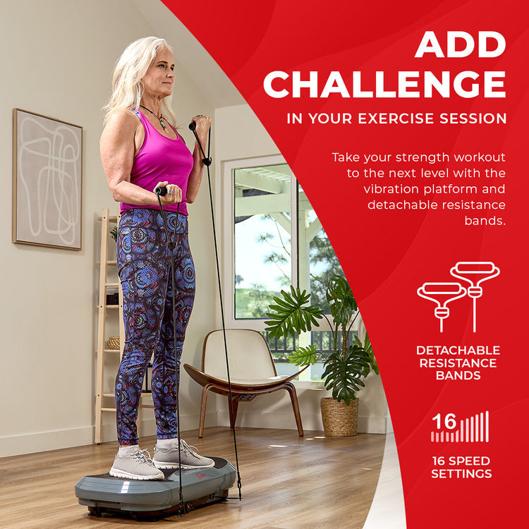 Sunny Health & Fitness 3D Vibration Platform - Your Key to Holistic Wellness