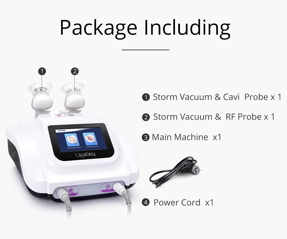 CaVstorm's Advanced Cavitation 3.0 RF Slimming System - Shape Tactics