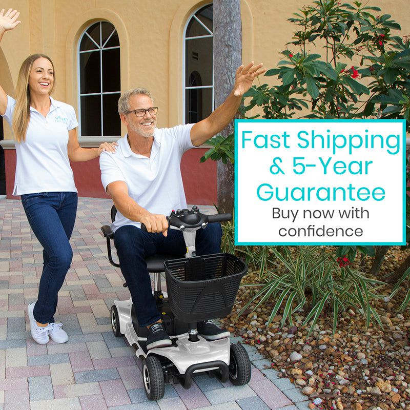 Vive Health Ultra-Responsive 4-Wheel Mobility Scooter