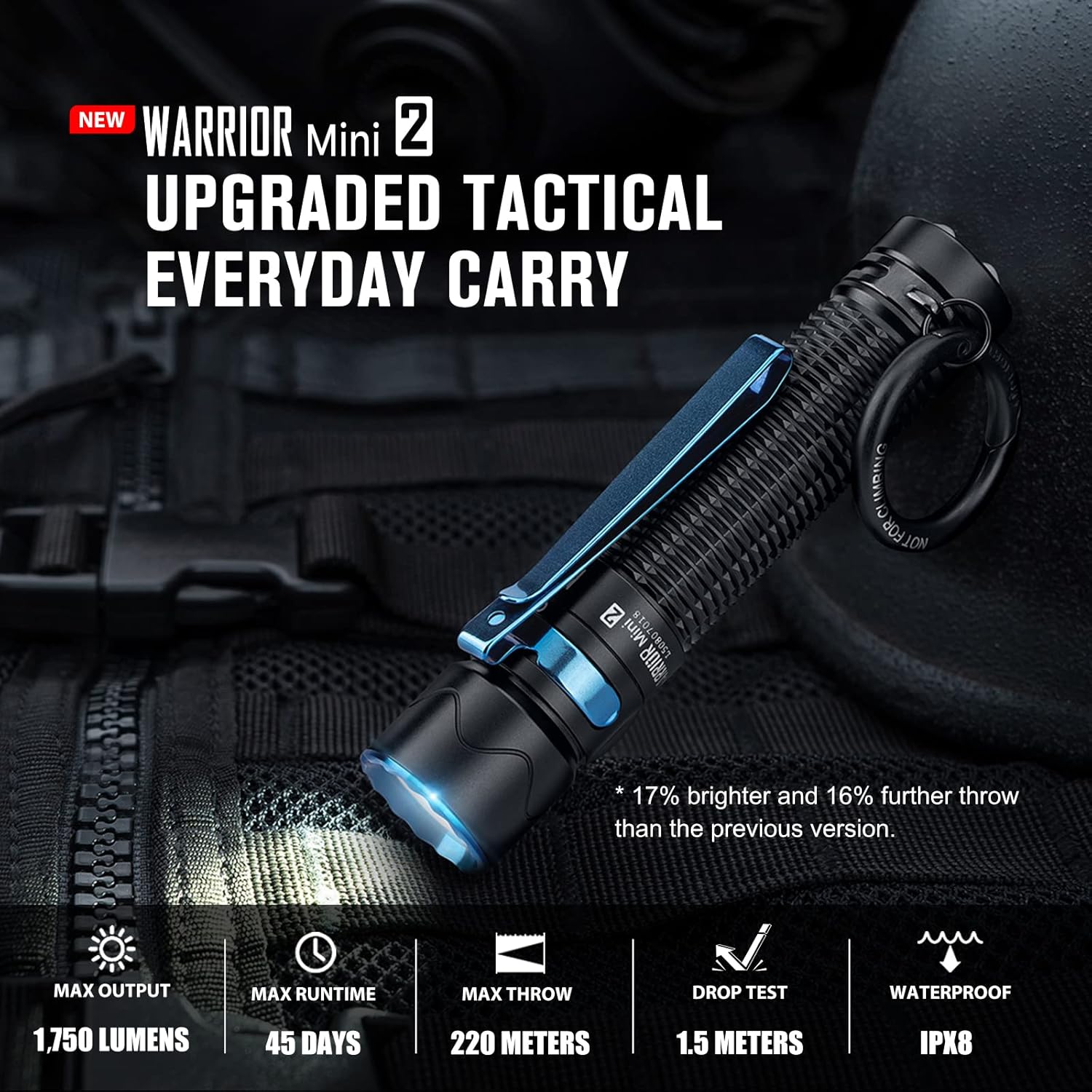 Olight WARRIOR Mini 2 - Your Ultra - Bright Compact Flashlight