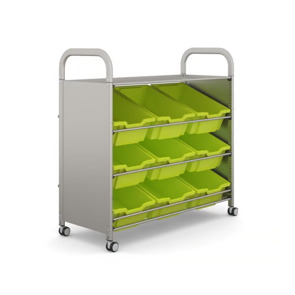 Gratnells Callero Plus Tilted Tray Cart - Maximize Storage with Style!