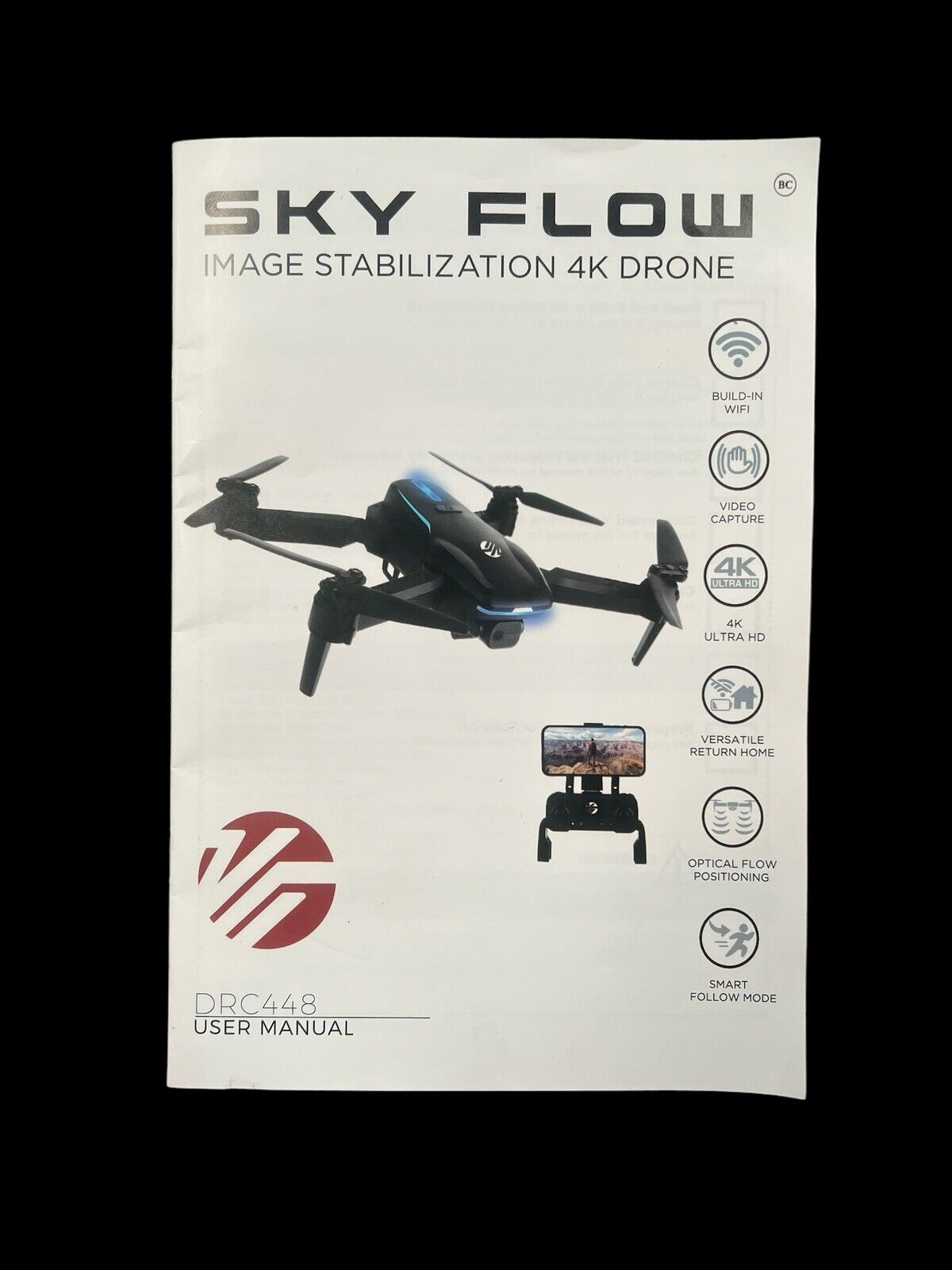 Vivitar 4K Drone: Sky Flow Image Stabilization