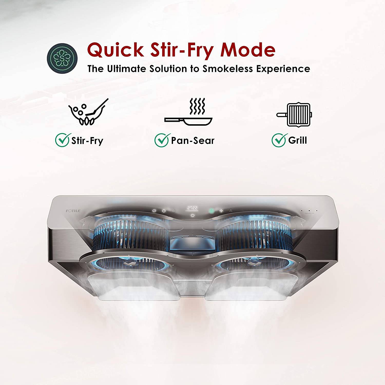 FOTILE Under-Cabinet Convertible Pixie Air Series: Breathe Easy in Your Kitchen!