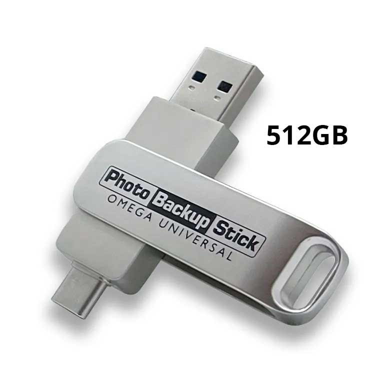 Omega 512GB Photo Backup Drive by PBN - TEC