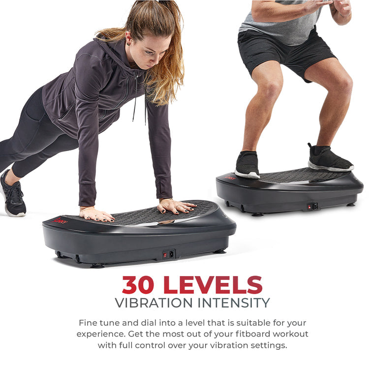 Sunny Health & Fitness 4D Vibration Fitboard - Your Key to Effortless Muscle Recovery