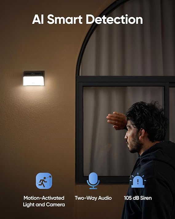Eufy Solar-Powered Wall Light Cam - Your Home's Smart Guardian