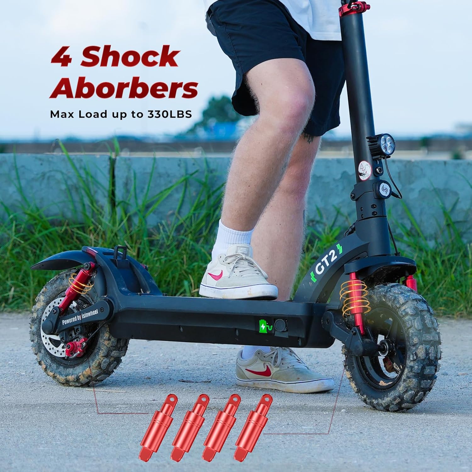 Isinwheel GT2 Off-Road Electric Scooter - Your Ultimate Adventure Companion