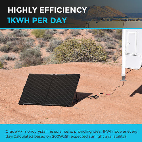 Renogy 200W Foldable Solar Suitcase - Your Portable Powerhouse for Off-Grid Adventures