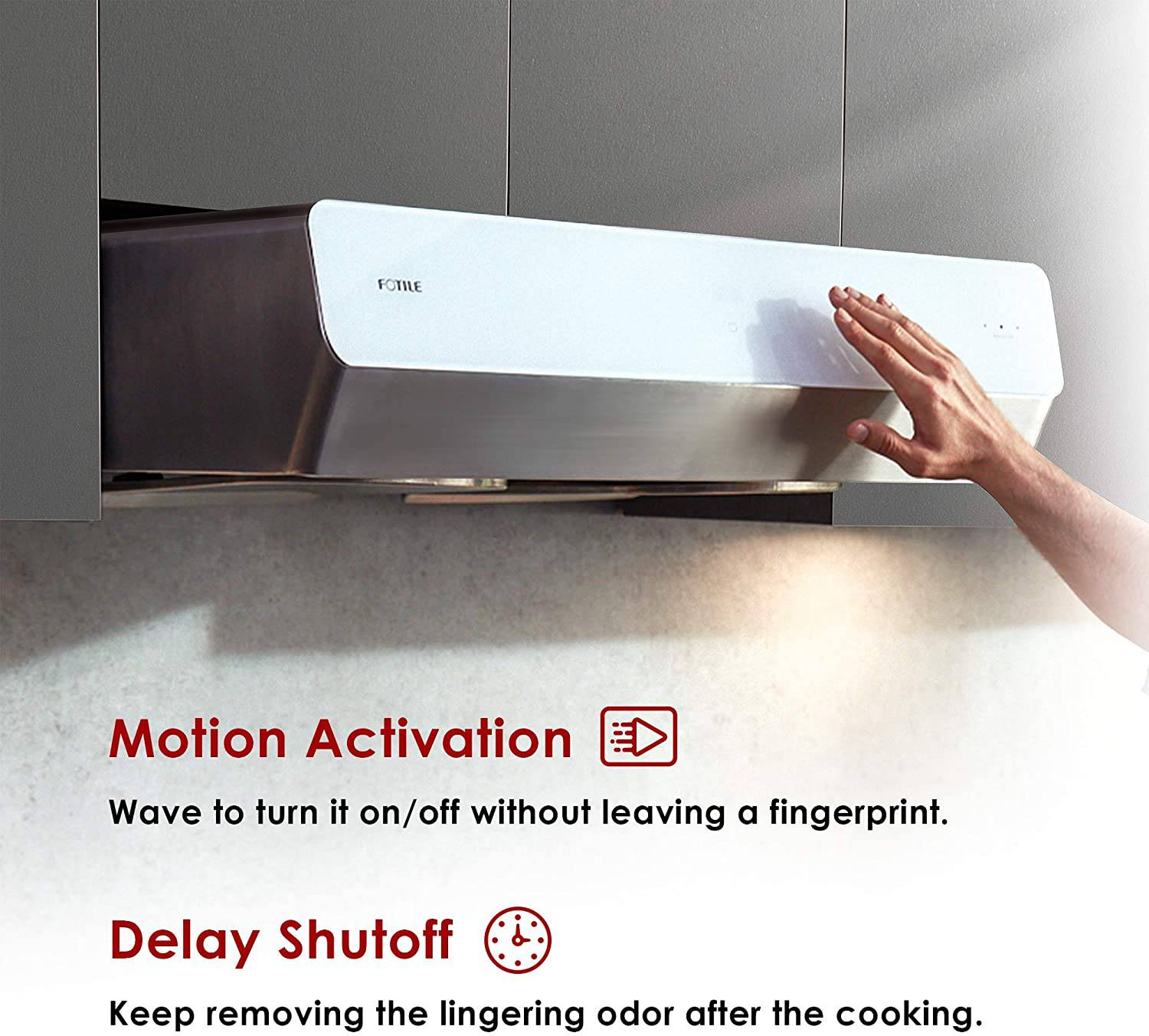 FOTILE Under-Cabinet Convertible Pixie Air Series: Breathe Easy in Your Kitchen!