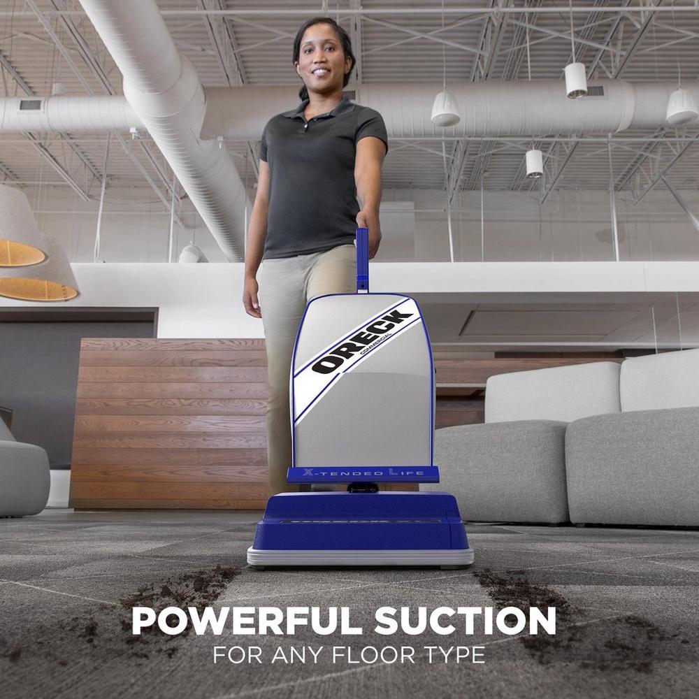 Oreck 9lb Blue Base Commercial Upright Vacuum - Your Ultimate Cleaning Companion