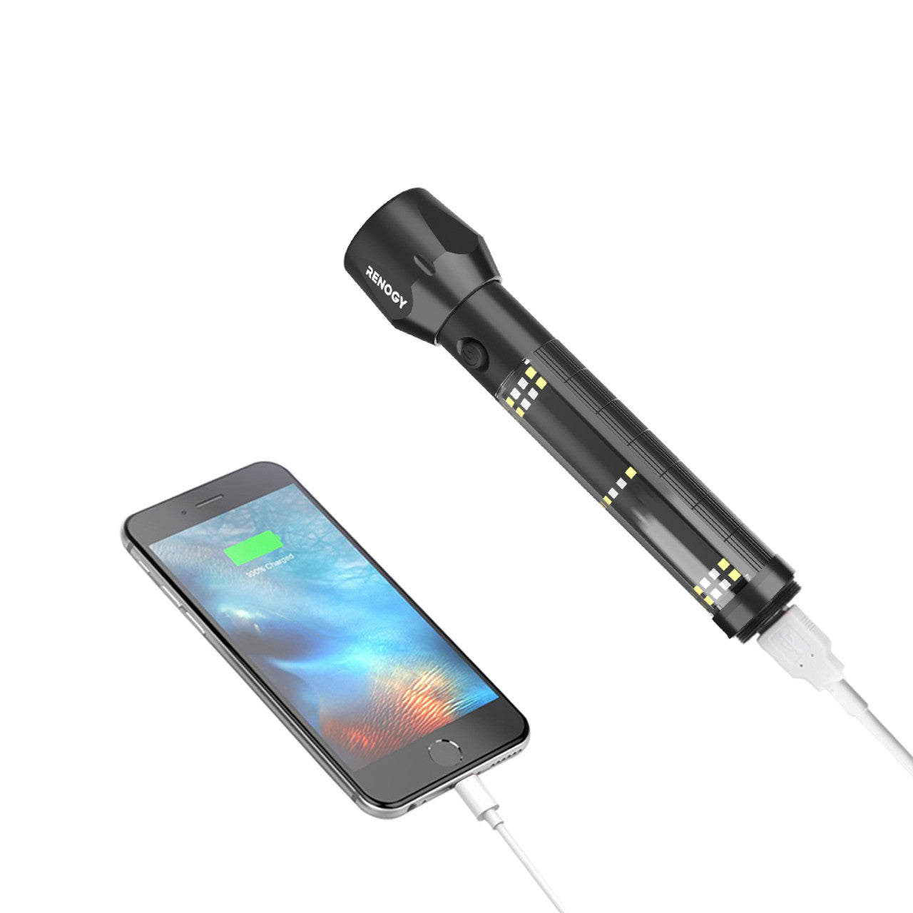 Renogy E.LUMEN 500 Multifunctional Solar-Powered Flashlight