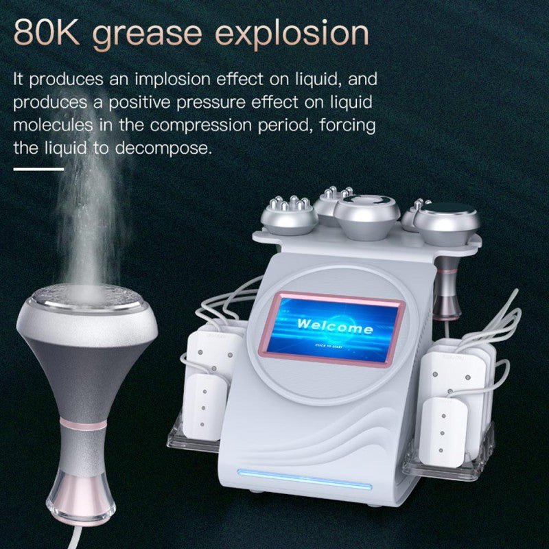 UltraSculpt 6-in-1 Shape Tactics 80k Cavitation RF System - Transform Your Body