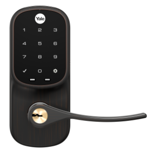 Yale Assure Lever - The Ultimate Touchscreen Keypad Door Lever with Key Option
