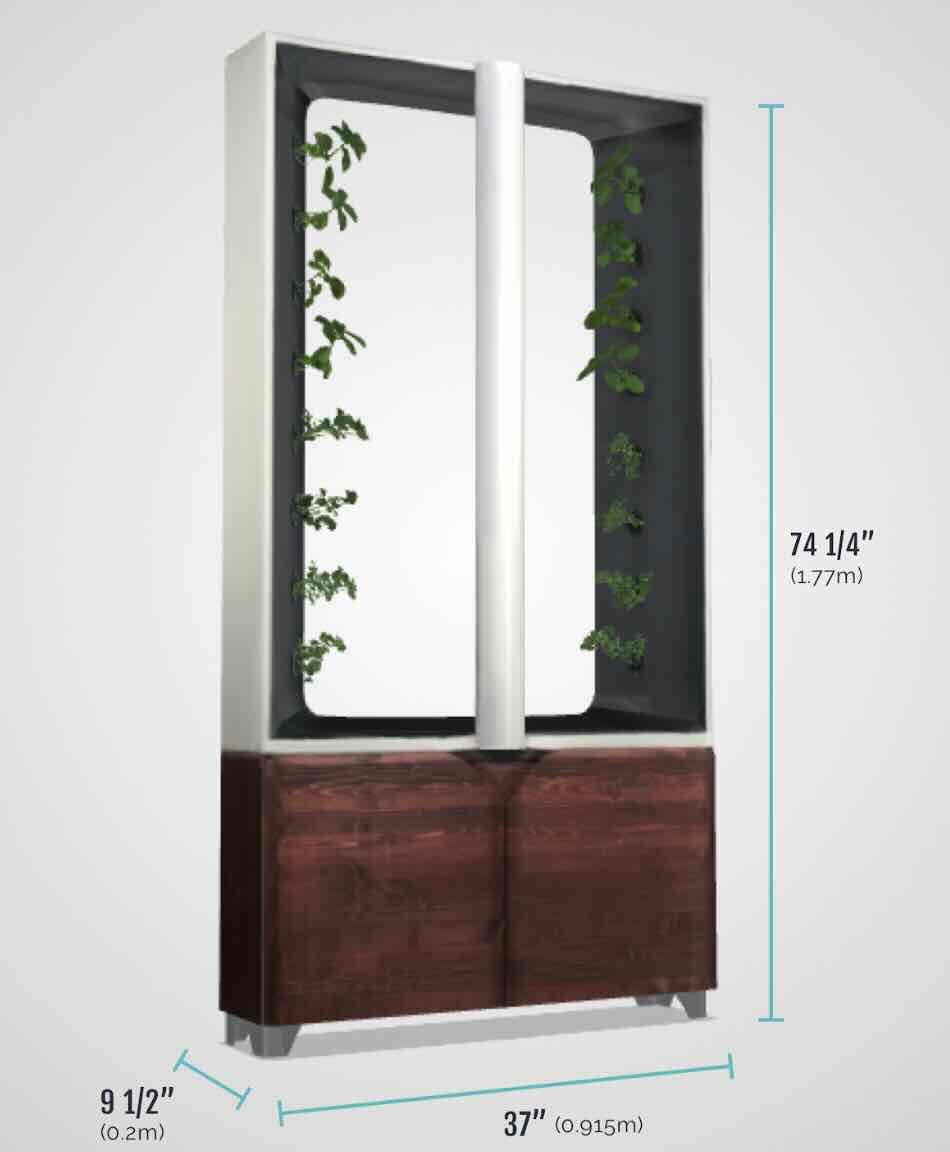 AEVA Indoor Hydroponic Garden - Vertical Farming at Its Best