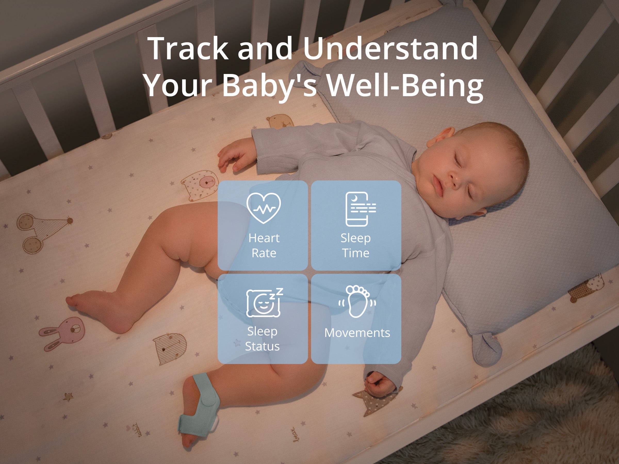 Eufy Baby Smart Sock - Your Baby's Sleep and Health Monitor
